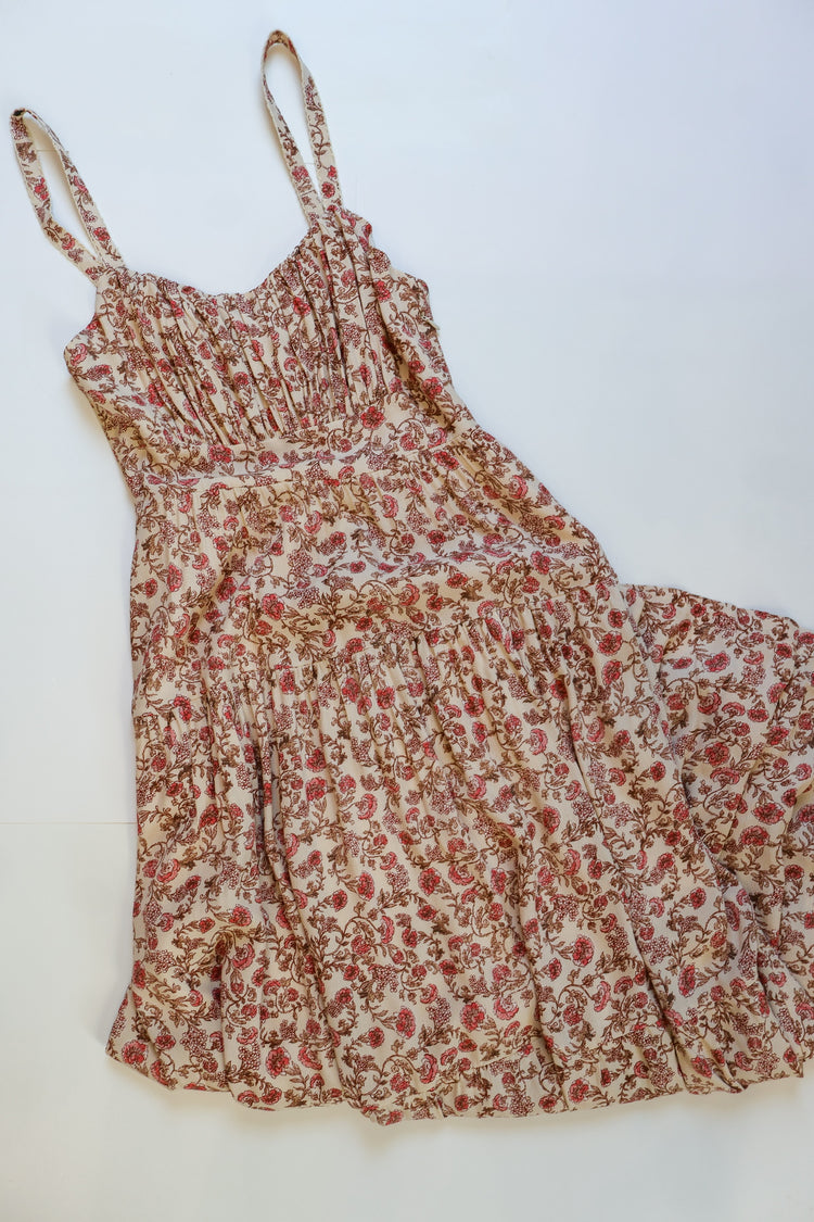 Mindy Floral Maxi Dress