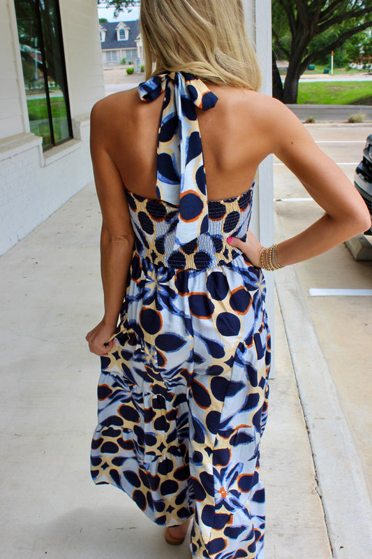 Boardwalk Babe Halter Jumpsuit