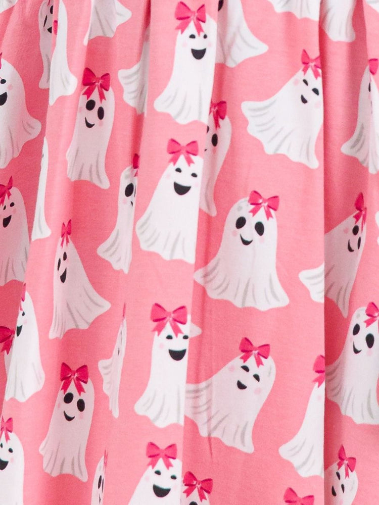 Ghostie Knit SS Twirl Dress