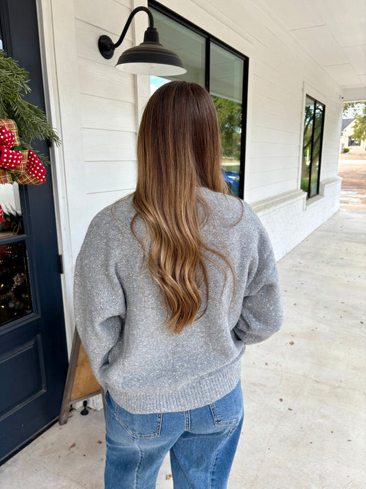 Happy Season Bow Sweater