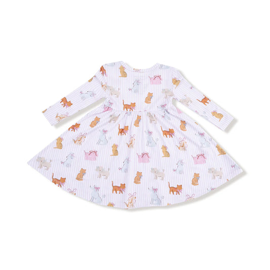 Fancy Pets Twirly LS Dress
