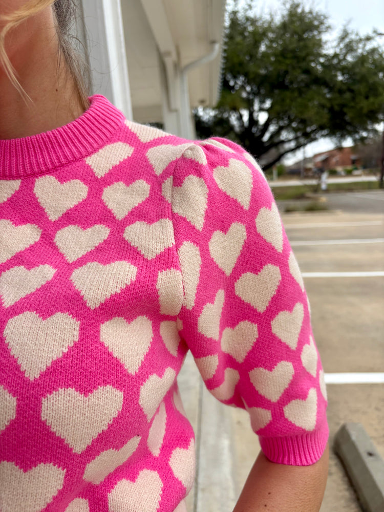 Flirty At Heart Knit Top