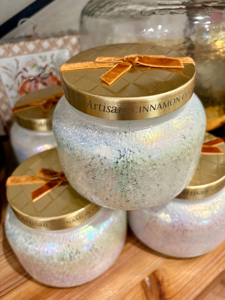 Cinnamon Cortado Artisan Winter Bazaar Signature Candle 19oz.