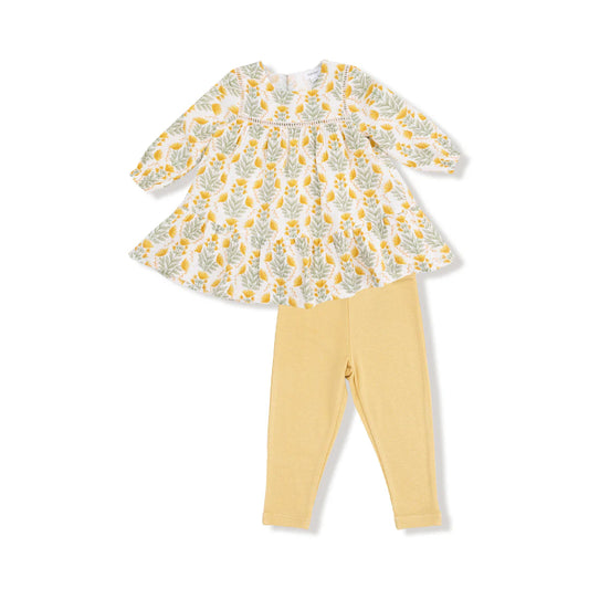 Winter Dandelions Dress & Legging