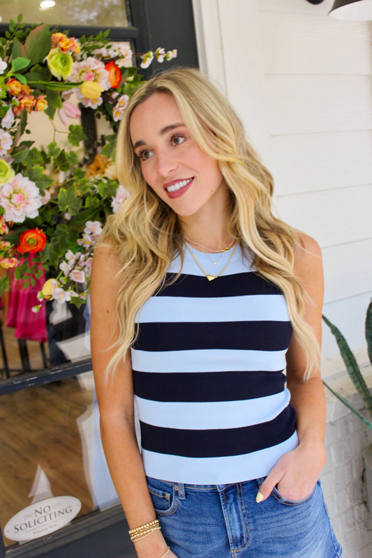 Curren Striped Tank