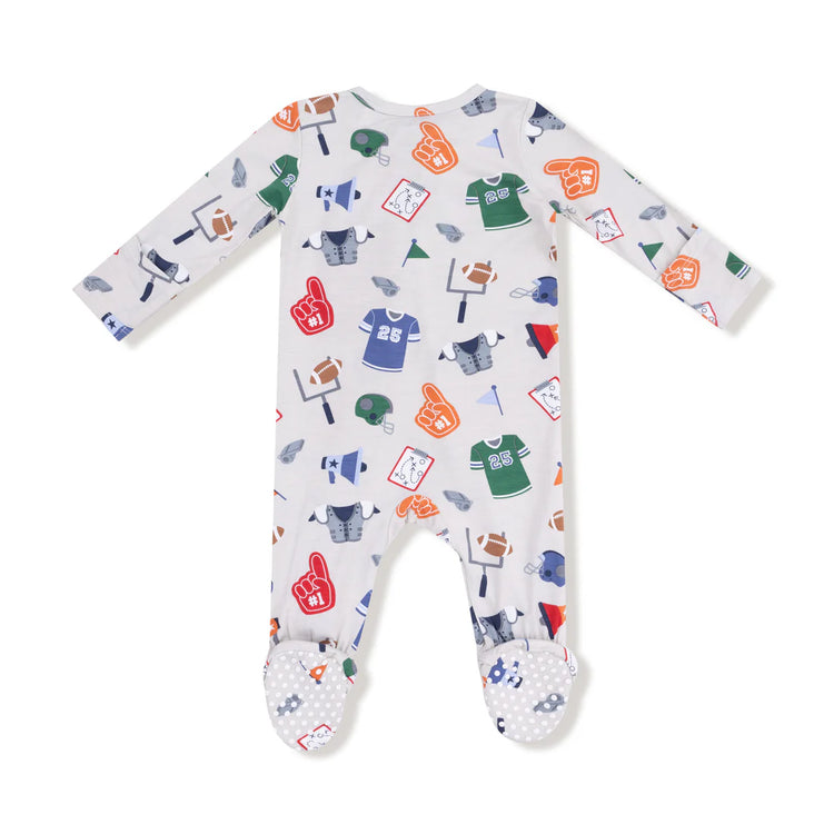 Game Day Zipper Footie
