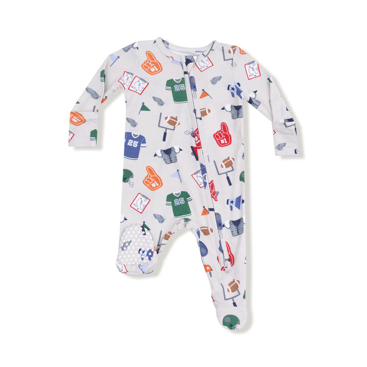Game Day Zipper Footie