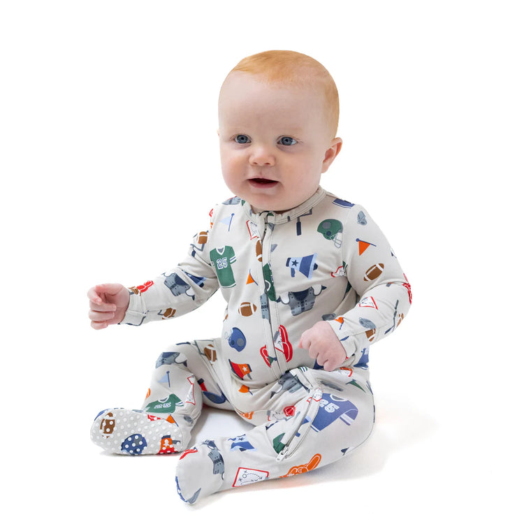 Game Day Zipper Footie