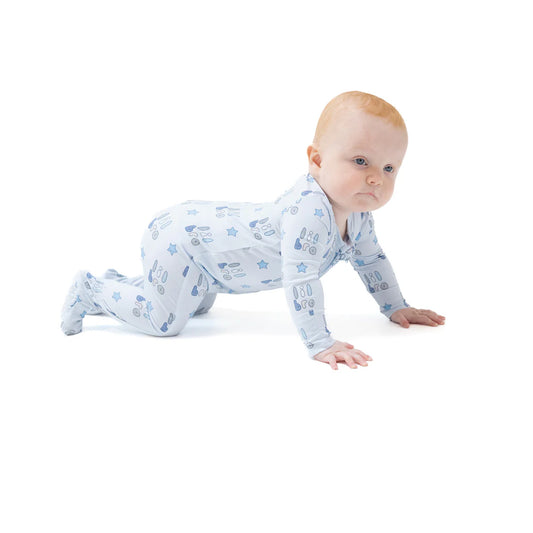 Lil Bro Zipper Footie