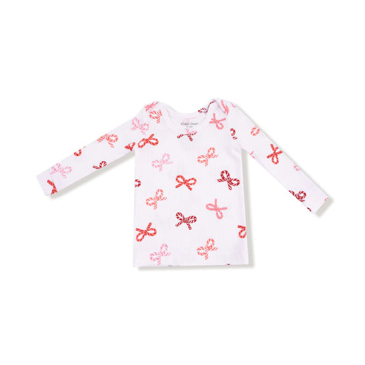 Candy Cane Bows Loungewear Set