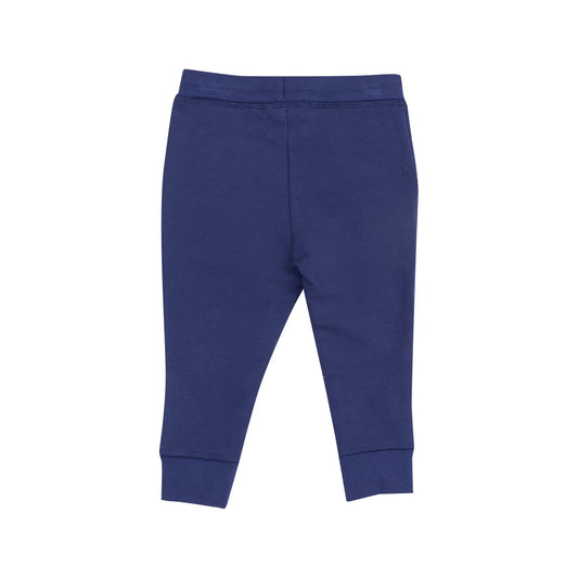 French Terry Vintage Indigo Varsity Joggers