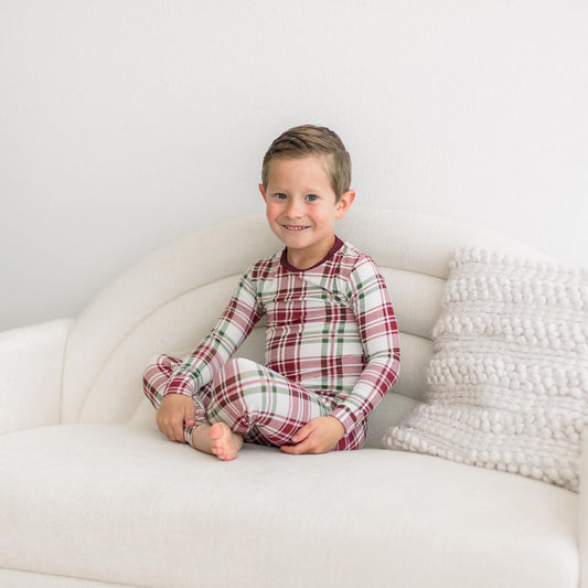 Fireside Plaid LS PJ Set