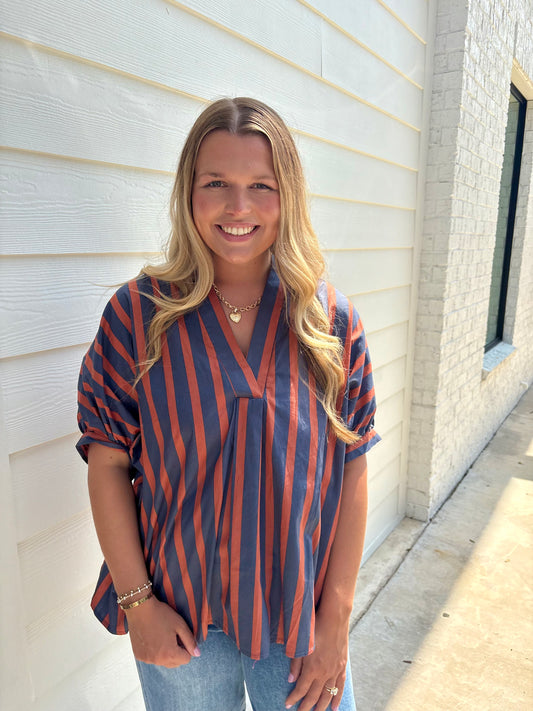 Bold Lines Top