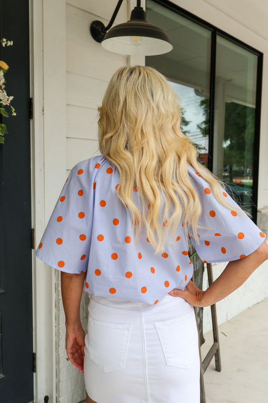 Polka Dot Party Top