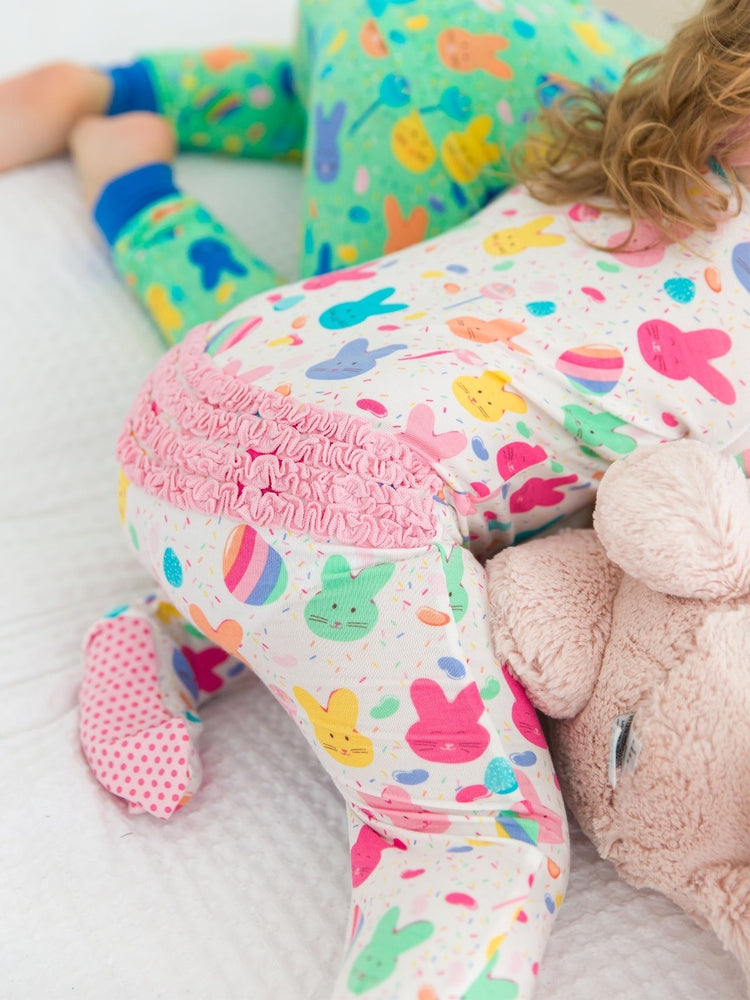 Sugar Rush Ruffle Footie PJ