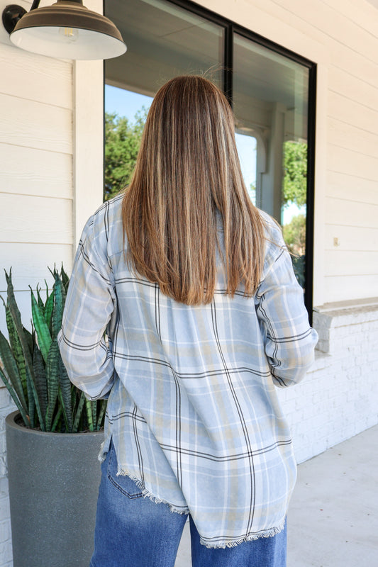 Open Roads Ahead Plaid Shirt