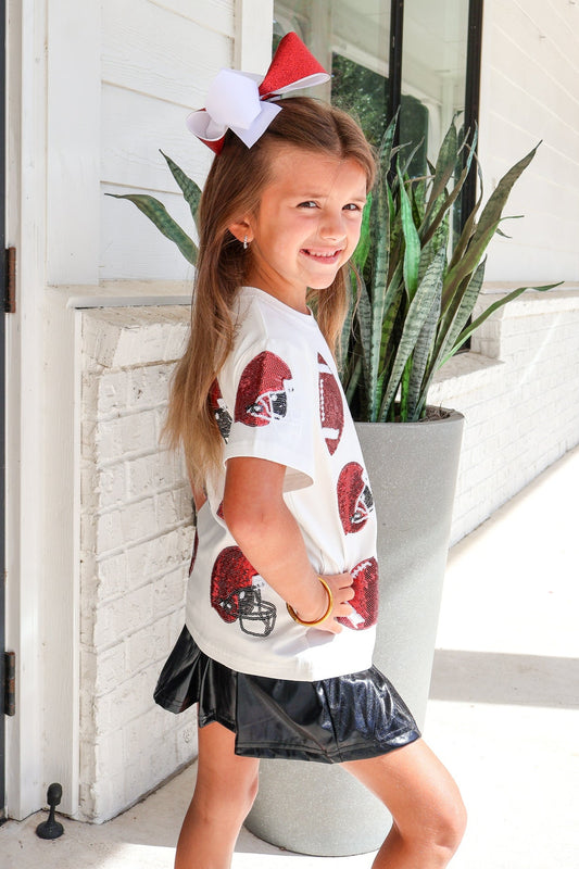 Red Football Fever Tee