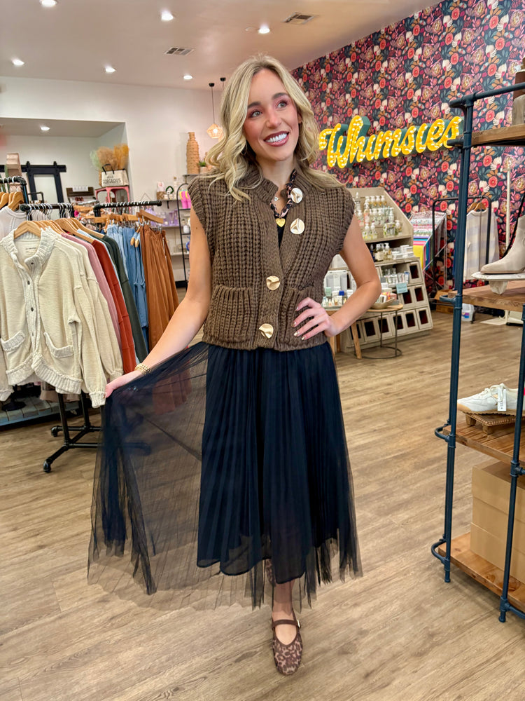 Classy & Confident Tulle Dress