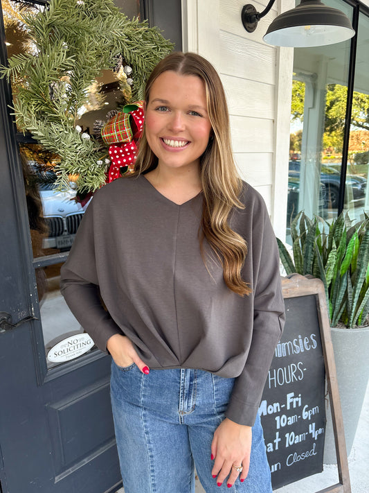 Can't Miss This Pleated Top