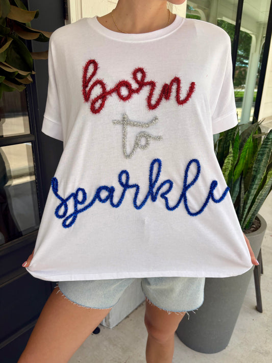 4th of July Sparkle Top