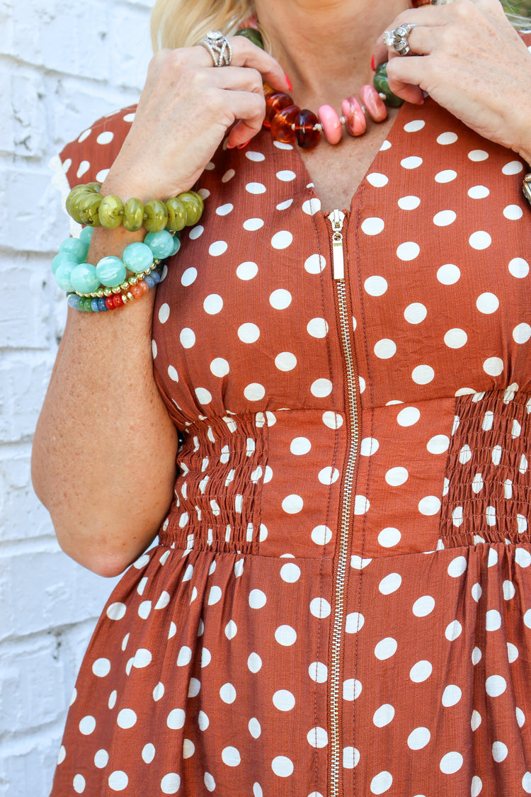 Connect The Dots Mini Dress