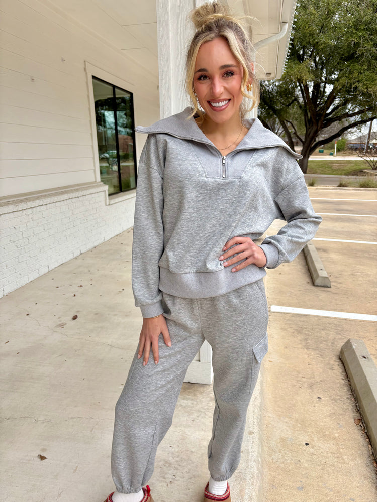 Comfort Level Half Zip & Jogger Set