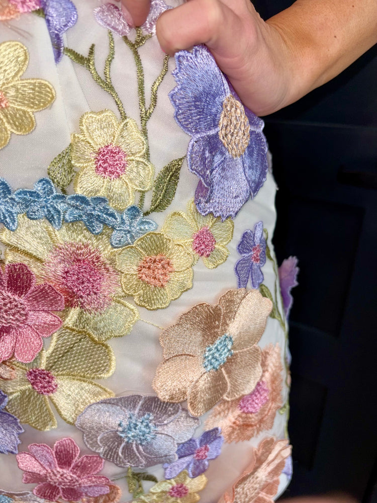 Floral Applique Juniper Dress