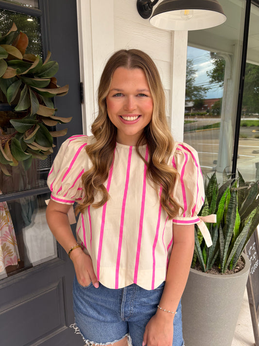 Cutie in Stripes Top
