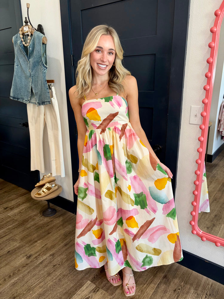 Nympha Bloom Maxi Dress