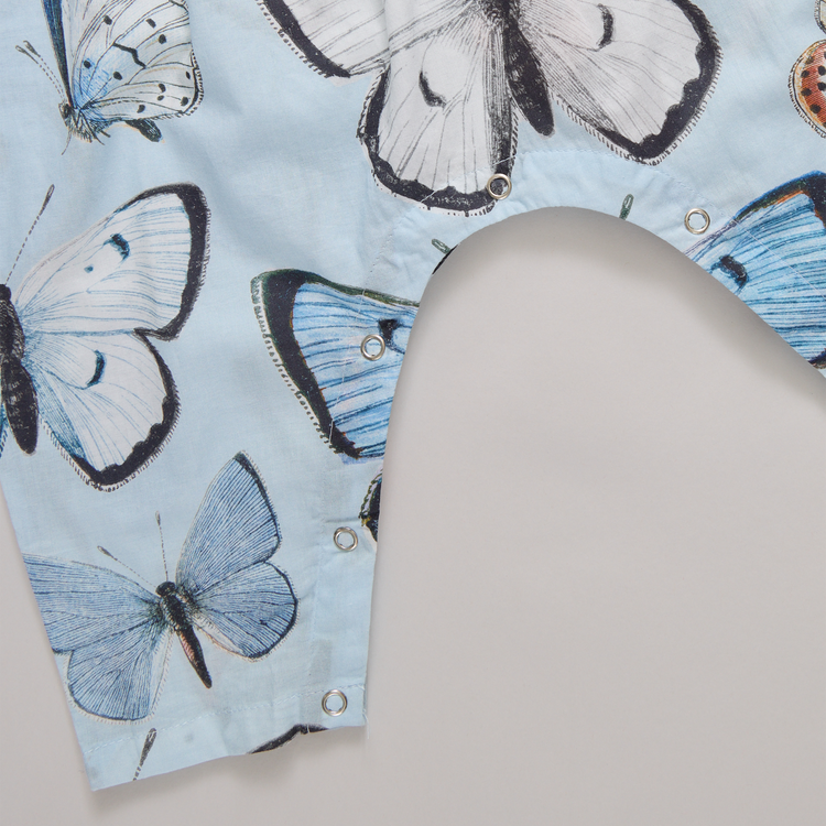 Blue Vintage Butterflies Alexandra Jumper