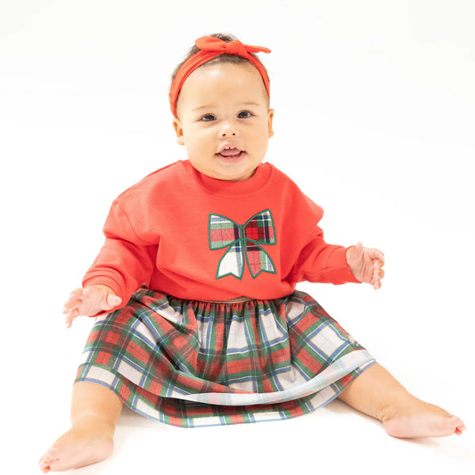 Holiday Plaid Tutu Skirt
