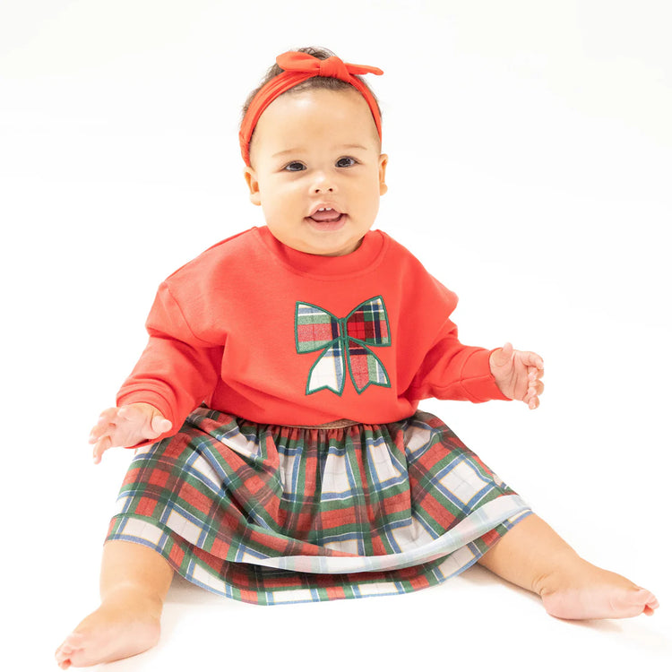 Holiday Plaid Tutu Skirt