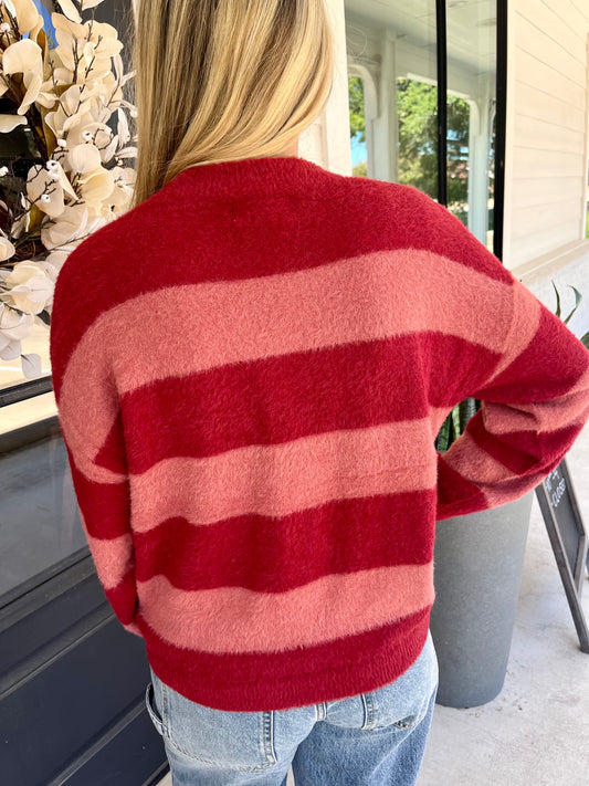 Candy Cane Caroline Sweater