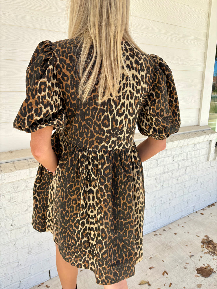 Arlo Leopard Print Dress