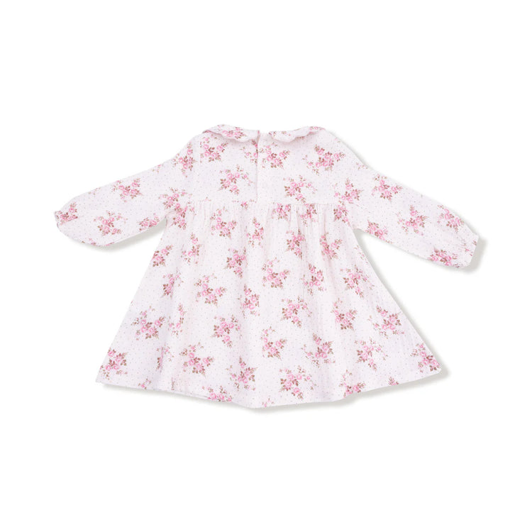 Bell Rosette Dot LS Dress & Legging