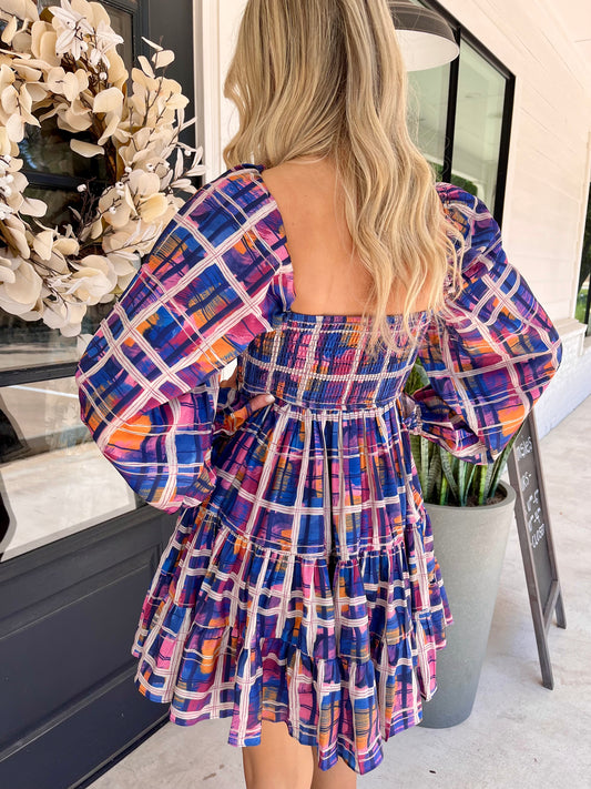 So Plaid You're Mine Mini Dress