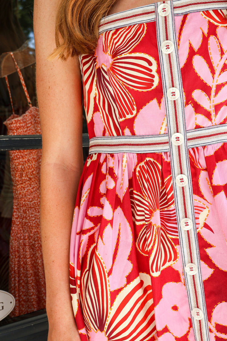 Fresh Pick Button Down Midi Dress