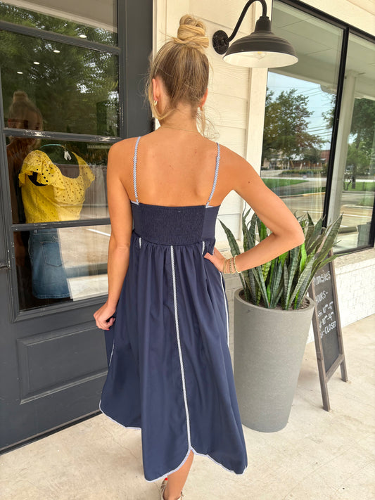 Smile All The While Midi Dress