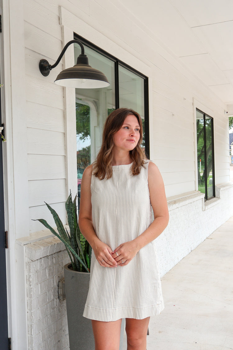 Stripe Society Shift Dress