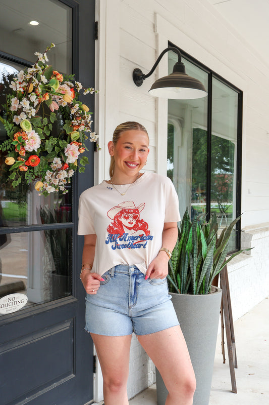 All American Sweetheart Tee