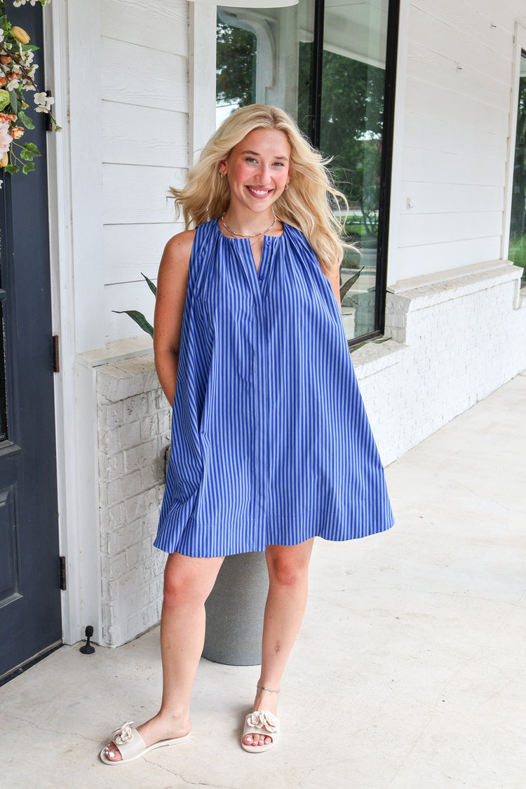 Electric Blue Angela Dress