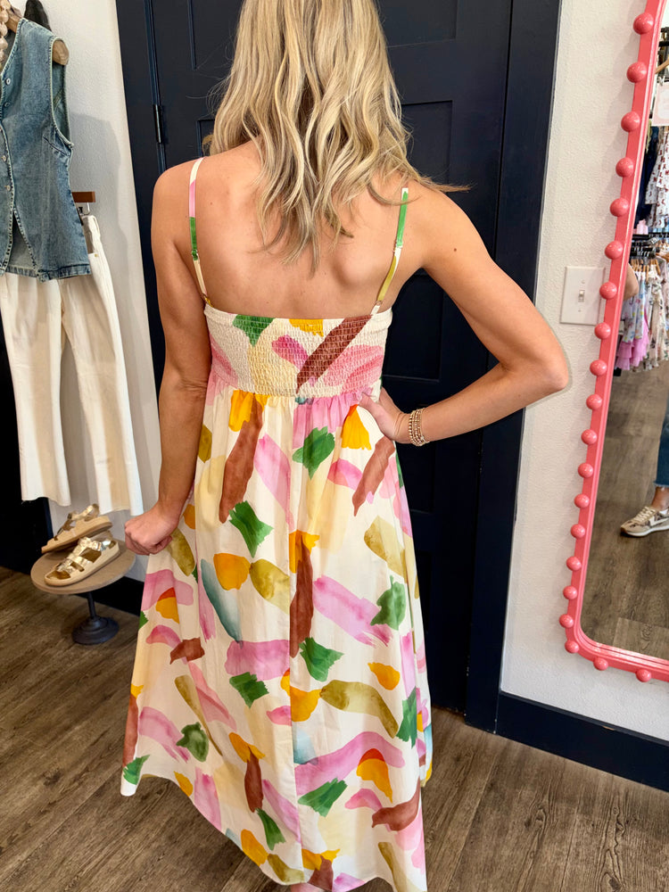 Nympha Bloom Maxi Dress