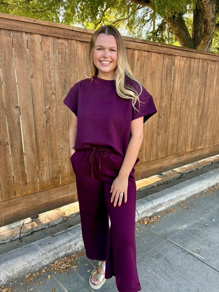 Ready to Relax Quilted Pants
