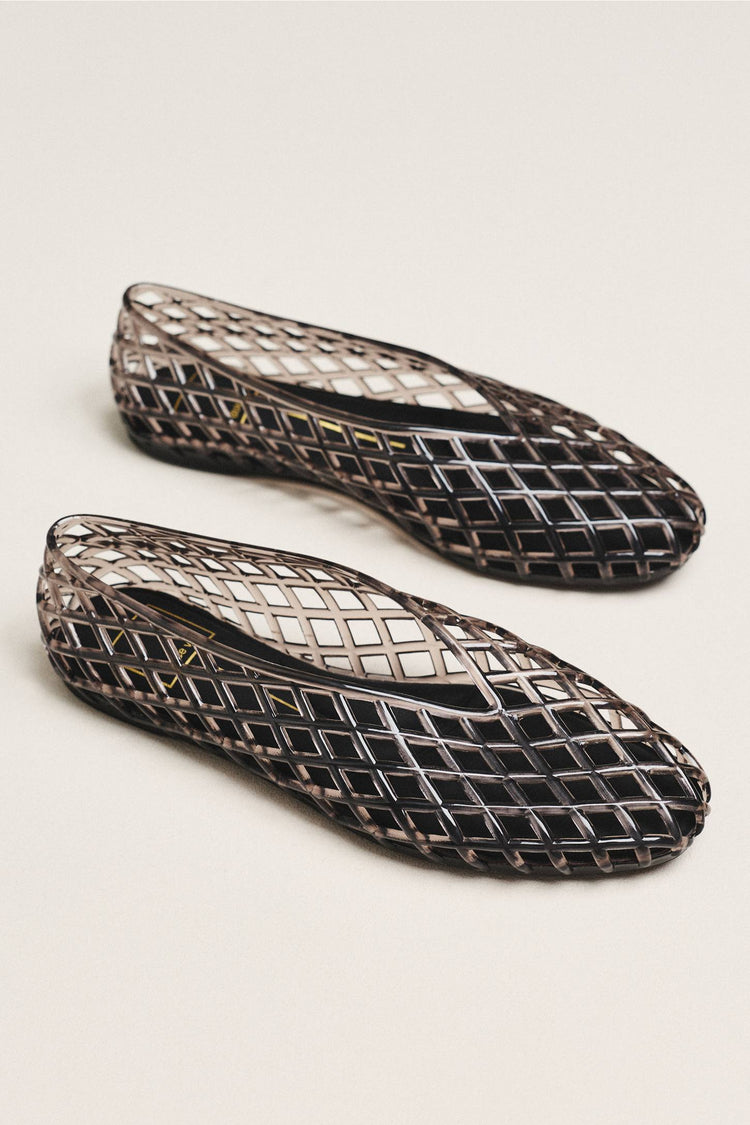 Dolce Vita Jam Flat in Black Jelly