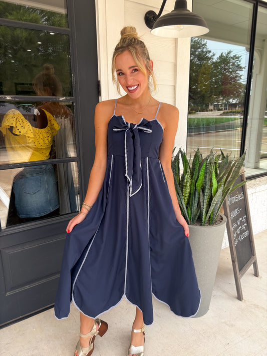 Smile All The While Midi Dress