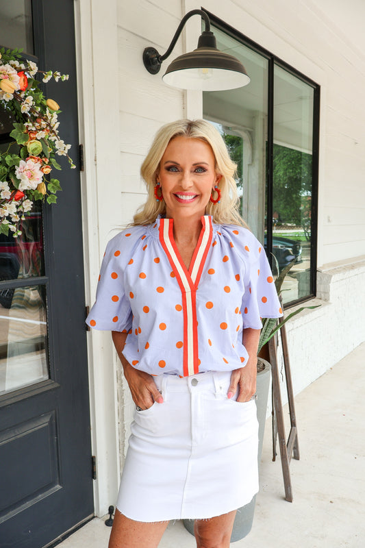 Polka Dot Party Top