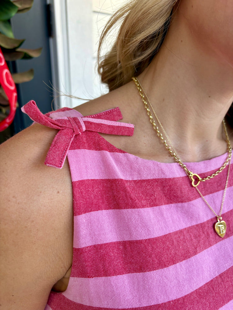 Sweet Surprise Striped Mini Dress