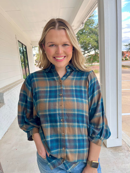 Woodland Wanderer Plaid Shirt