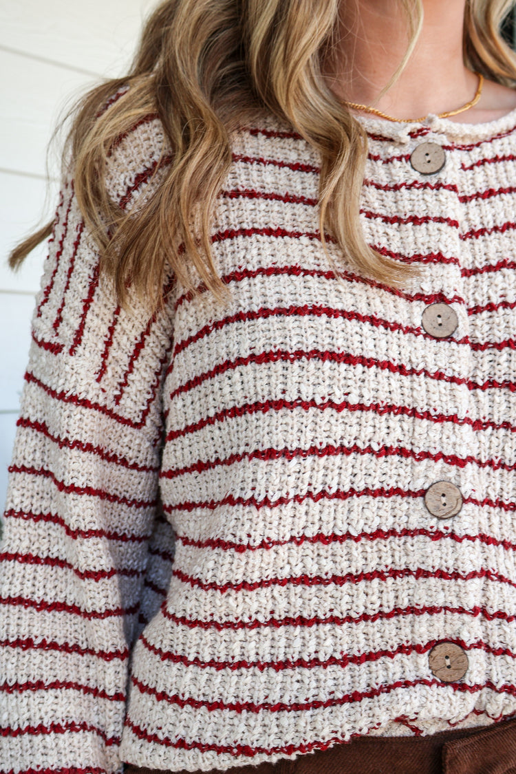 Subtle Stripes Cardigan