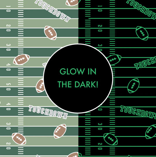 Football Field Glow in the Dark Loungewear Set